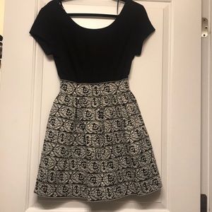 High wasted  bubble skirt dress